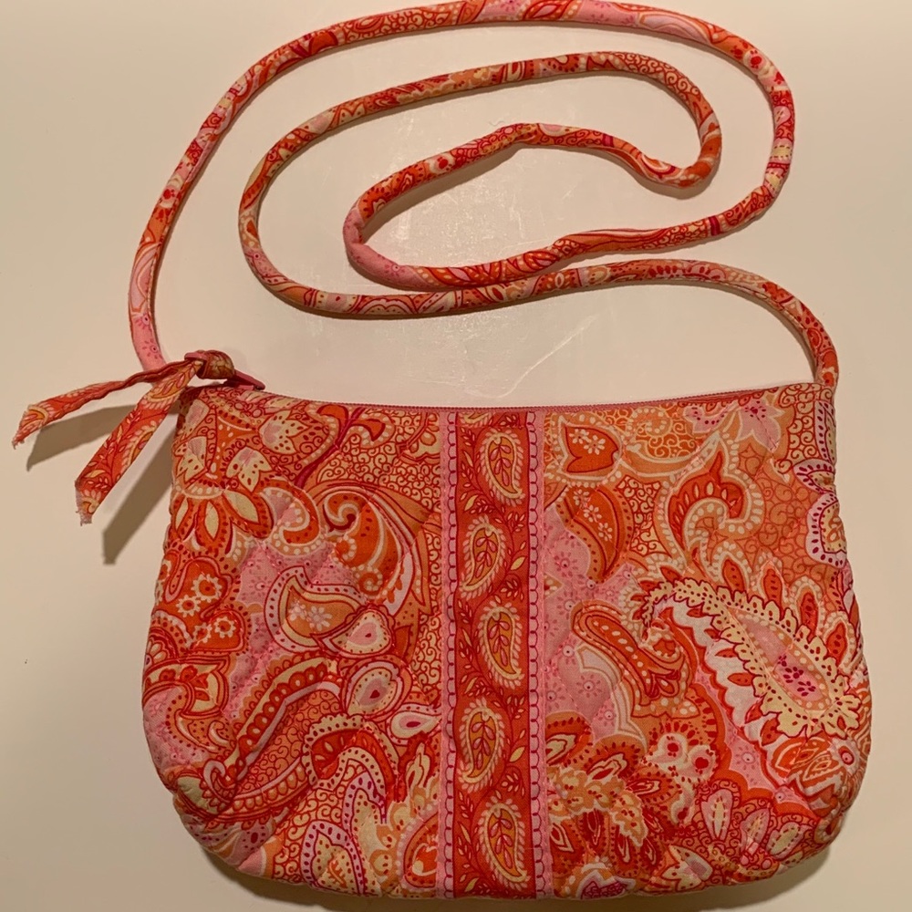 VERA BRADLEY  SHERBET SHOULDER BAG.